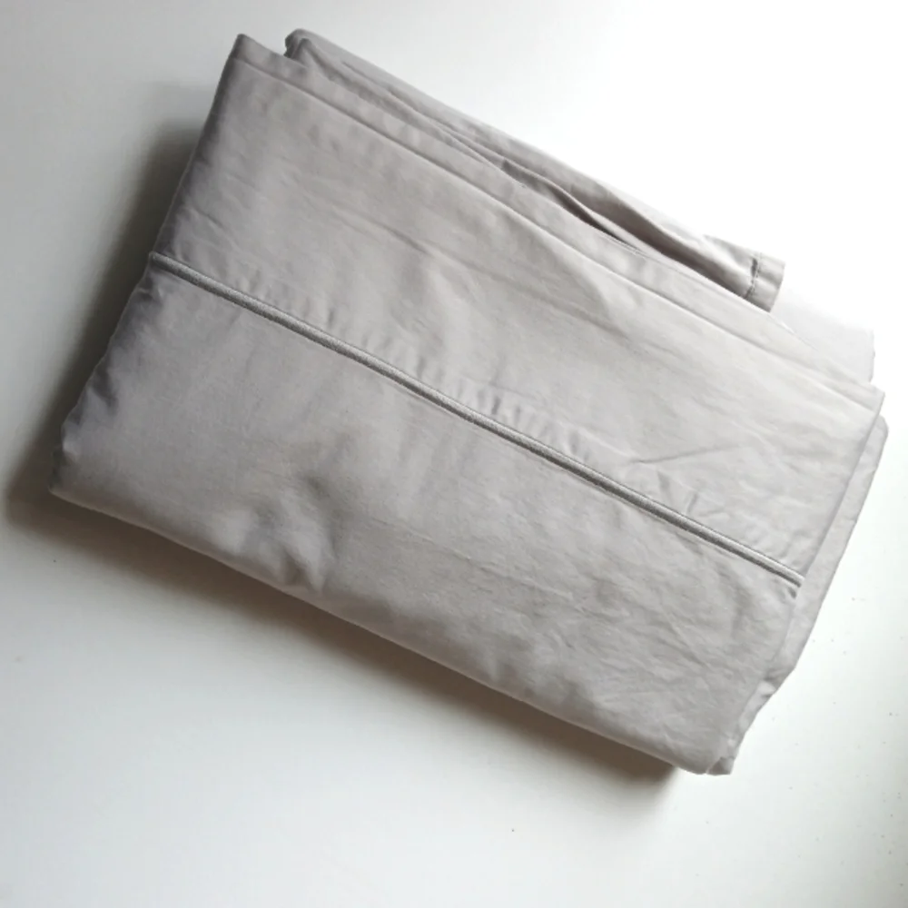 Pottery Barn Organic Cotton 400 TC Percale Gray Mist